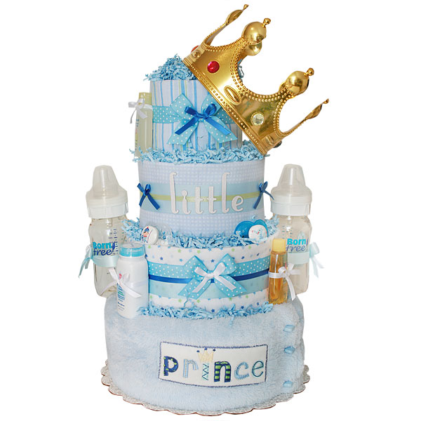 little prince diaper cake