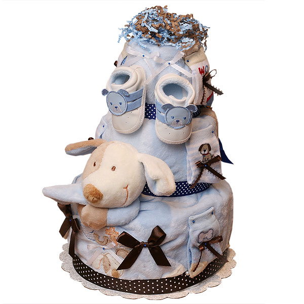 dog diaper cake
