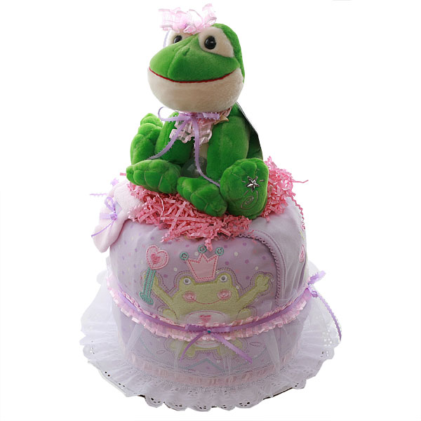 Princess Frog Diaper Cake 65 00 Diaper Cakes Mall Unique