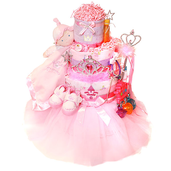 princess diaper cake ideas